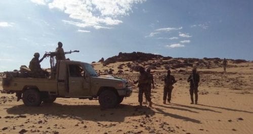 جنود من الكتيبة النيجرية في القوة العسكرية المشتركة لدول الساحل (G5 Sahel)
