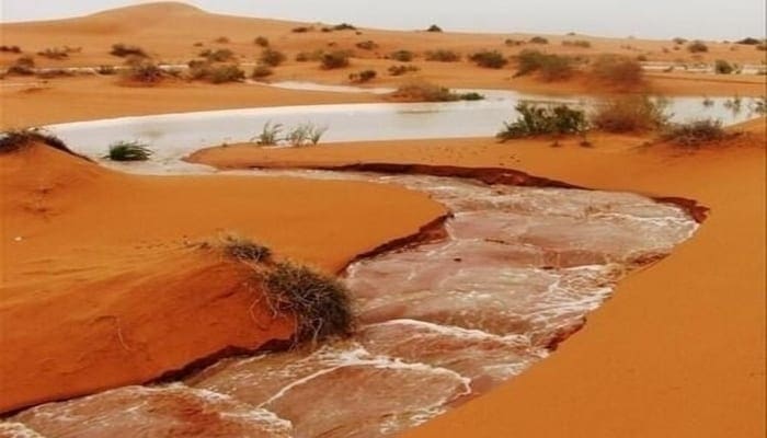 تساقطات مطرية على أربع ولايات وتسجل 65 ملم في غابو