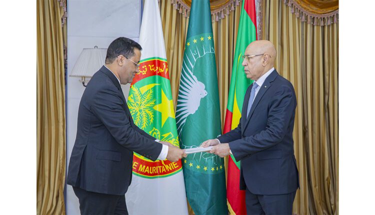 The President of Mauritania sends a letter to the Prime Minister appointing him to the Sahara Media