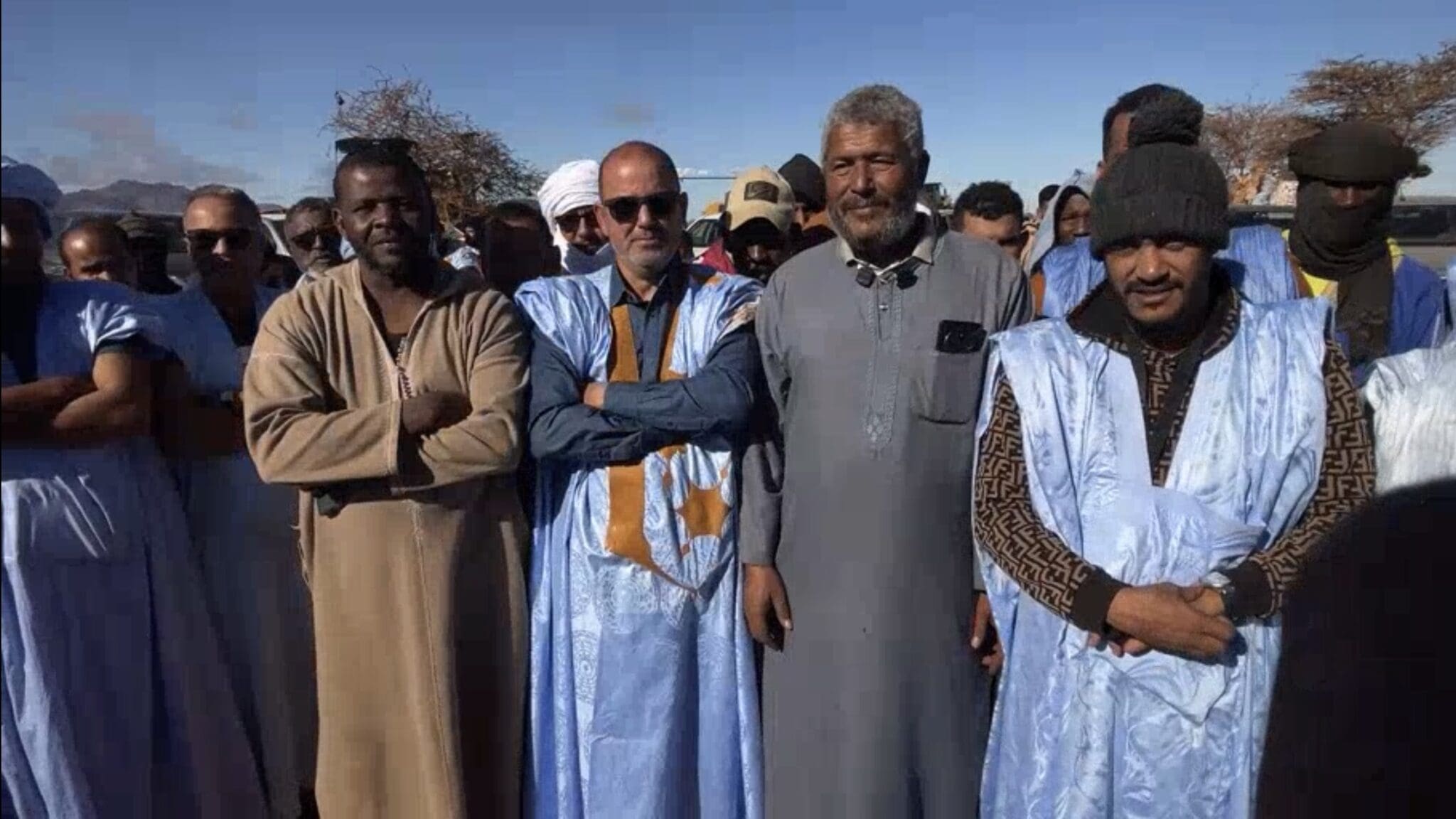 موريتانيا – منقبون ازويرات يحتجون رفضا لقرار ترحيلهم من الشريط الحدودي الإعلامي-الصحراء