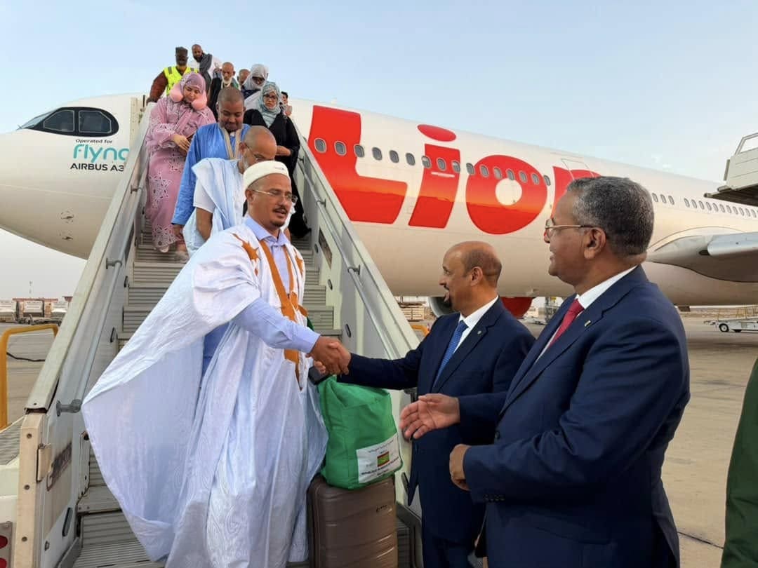 عودة الفوج الأول من الحجاج الموريتانيين إلى العاصمة إلى نواكشوط